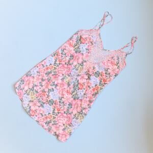 Victoria's Secret Gold Label Floral Night Gown Size Small Cottagecore Coquette